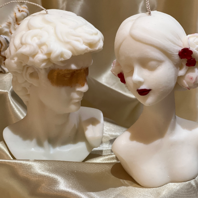 David/Michelangelo's David Candle