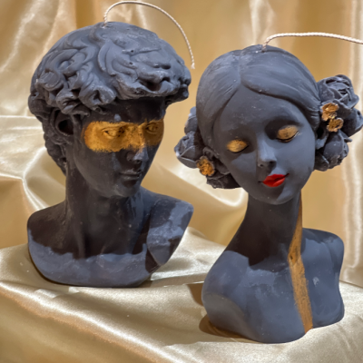 David/Michelangelo's David Candle