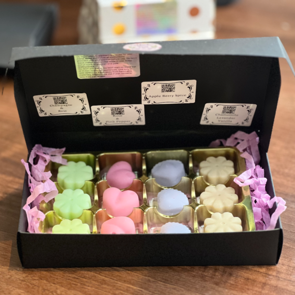 Wax Melt Gift Box - 4 different scented