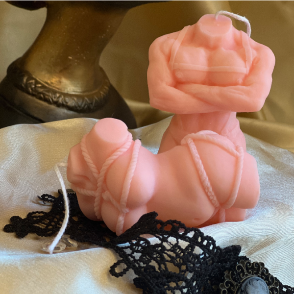 Male Body Bondage Candle