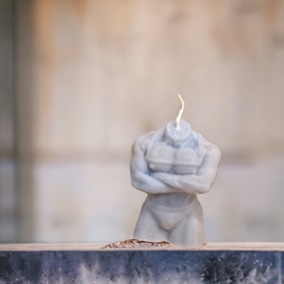 Male Body Bondage Candle