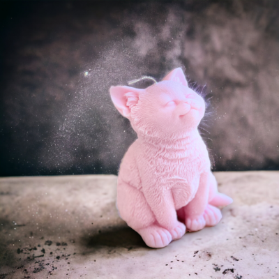Cat Candle