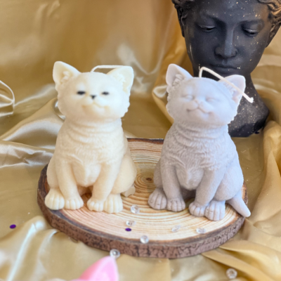 Cat Candle