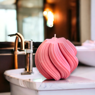 Eclipse – Sculptural Sphere Candle