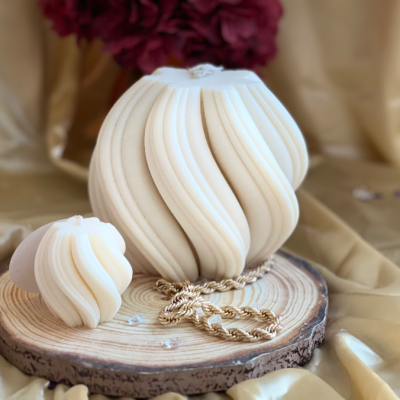 Eclipse – Sculptural Sphere Candle