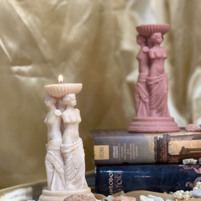 Caryatid – Sculptural Column Candle