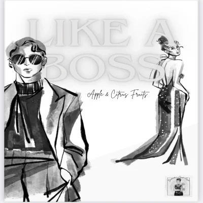 Like a Boss luxury car diffuser with wooden cap hanging in a vehicle