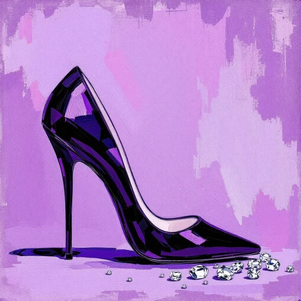 Be a Good Girl luxury car diffuser with wooden cap hanging in a vehicle