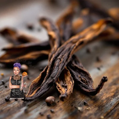 Vanilla luxury car diffuser with wooden cap hanging in a vehicle
